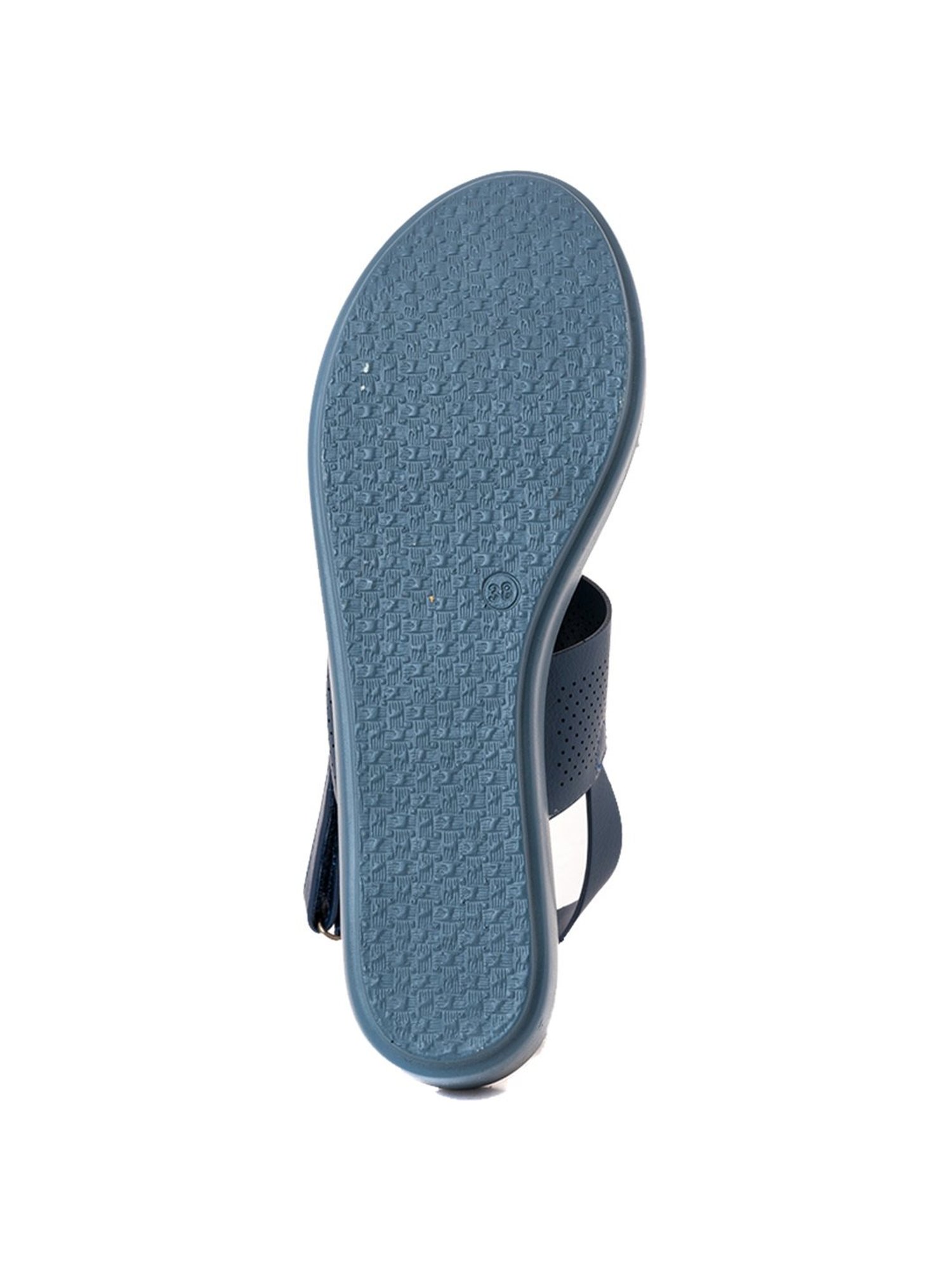 Khadim Women's Navy Back Strap Wedges