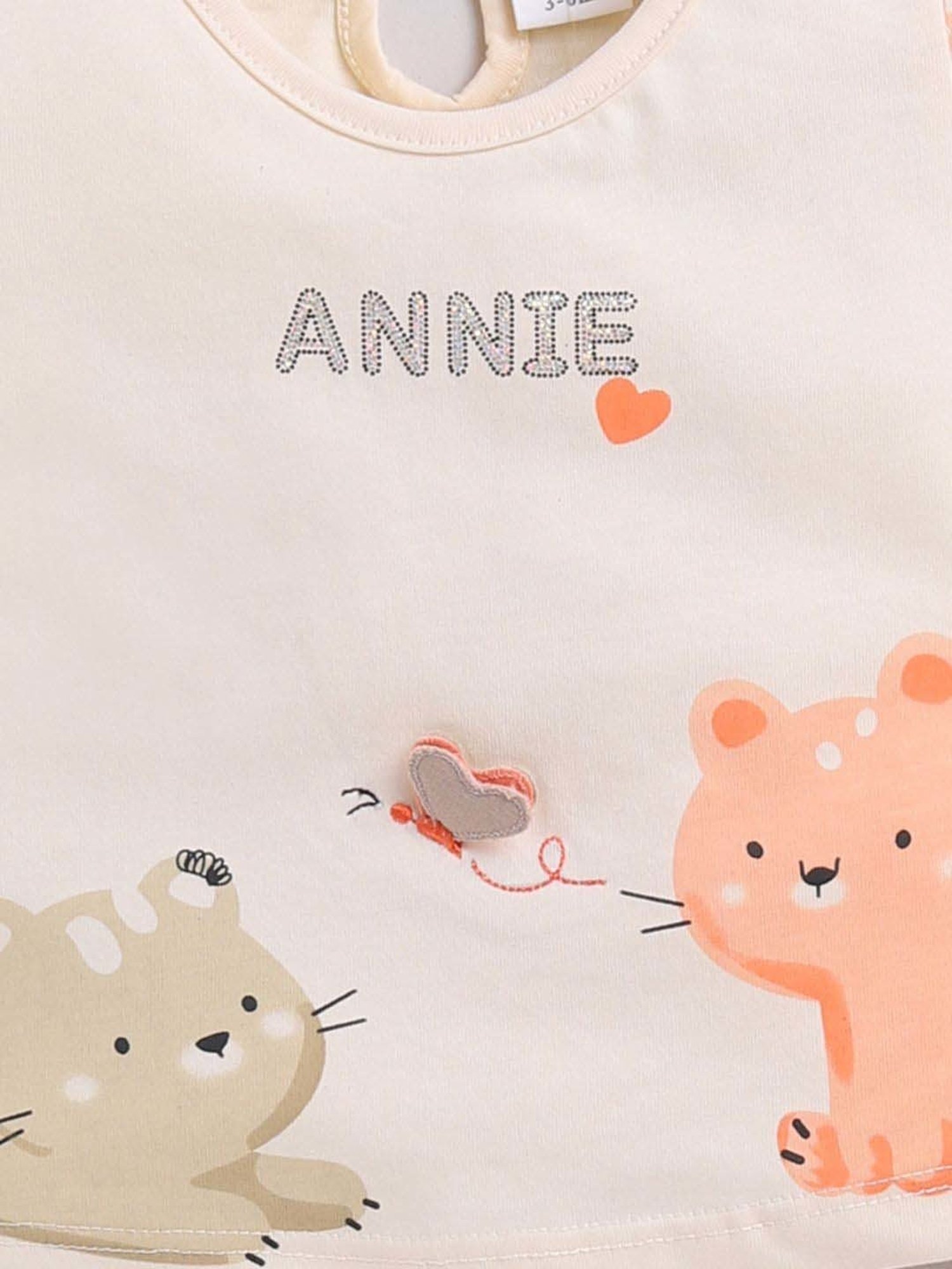 ANNIE Girls Brown Cotton Printed Top & Short sets