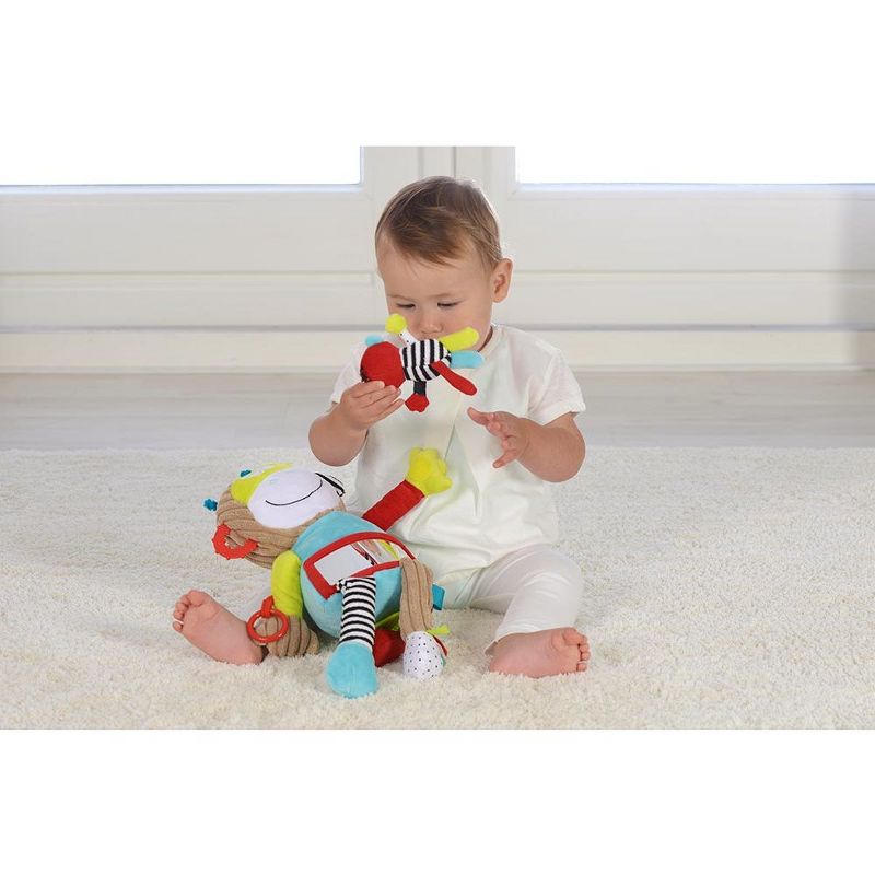 Dolce Play & Learn Monkey Stuffed Animal And Plush Toy