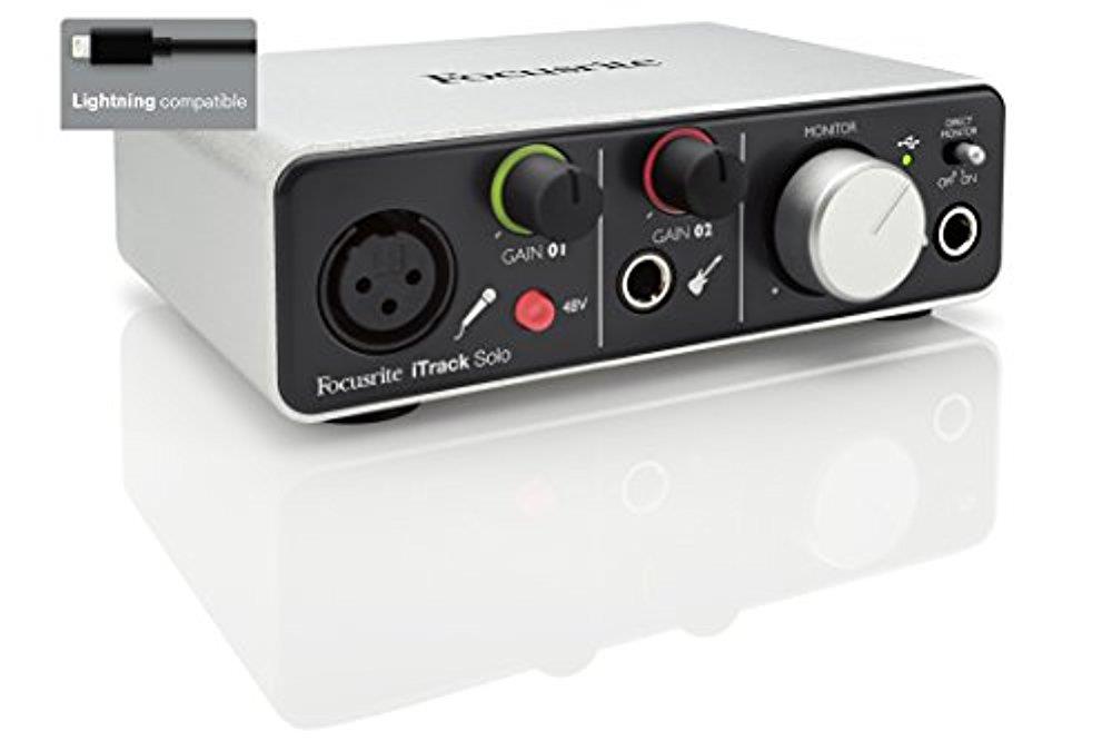 Focusrite iTrack Solo Audio Interface (Lightning Version)