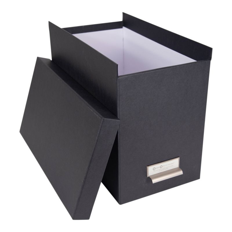 John File Box Dark Gray - Bigso Box of Sweden