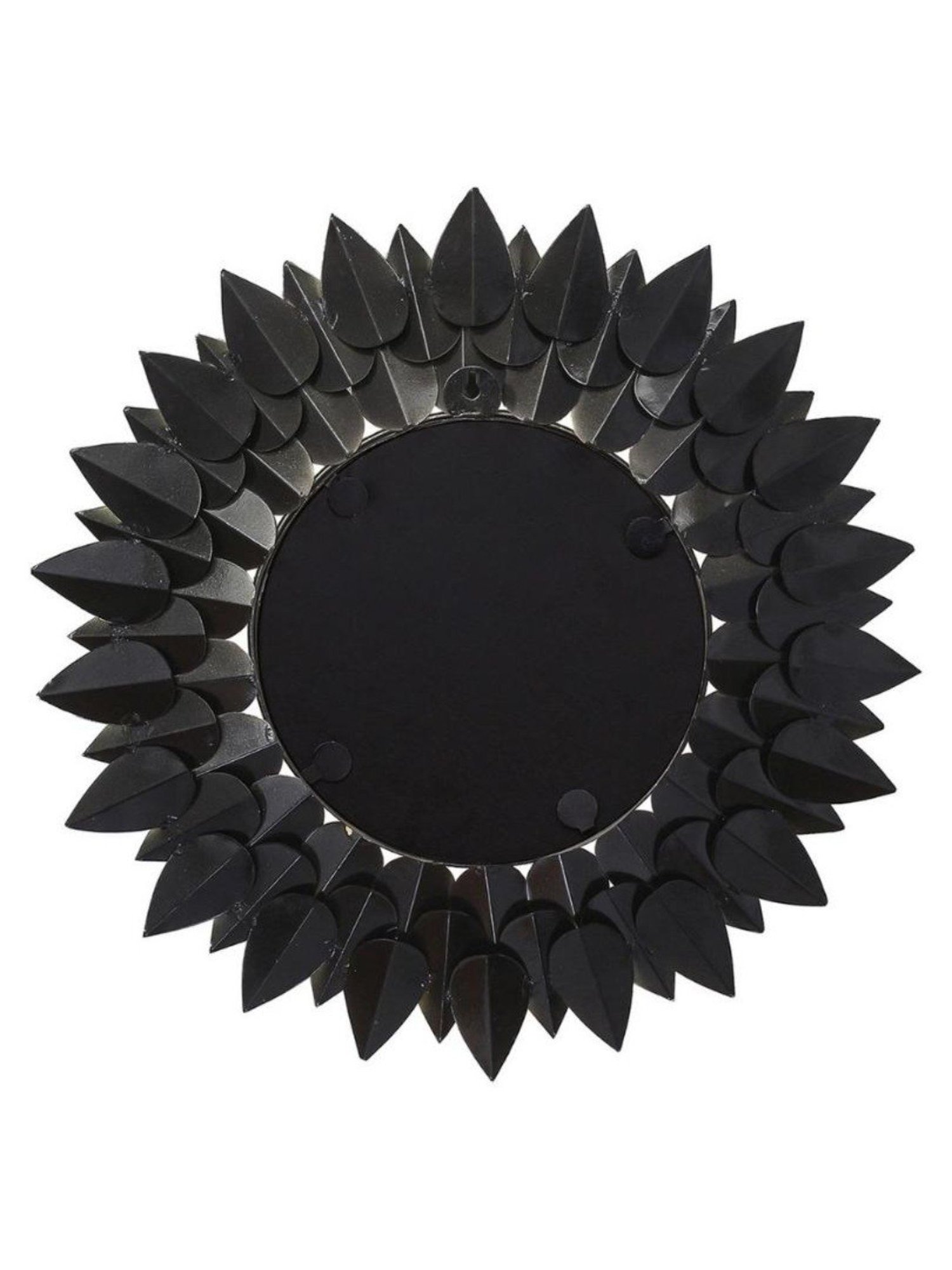 CHRONIKLE Sun Burst Design Green Iron Roman Number Analog Wall Clock