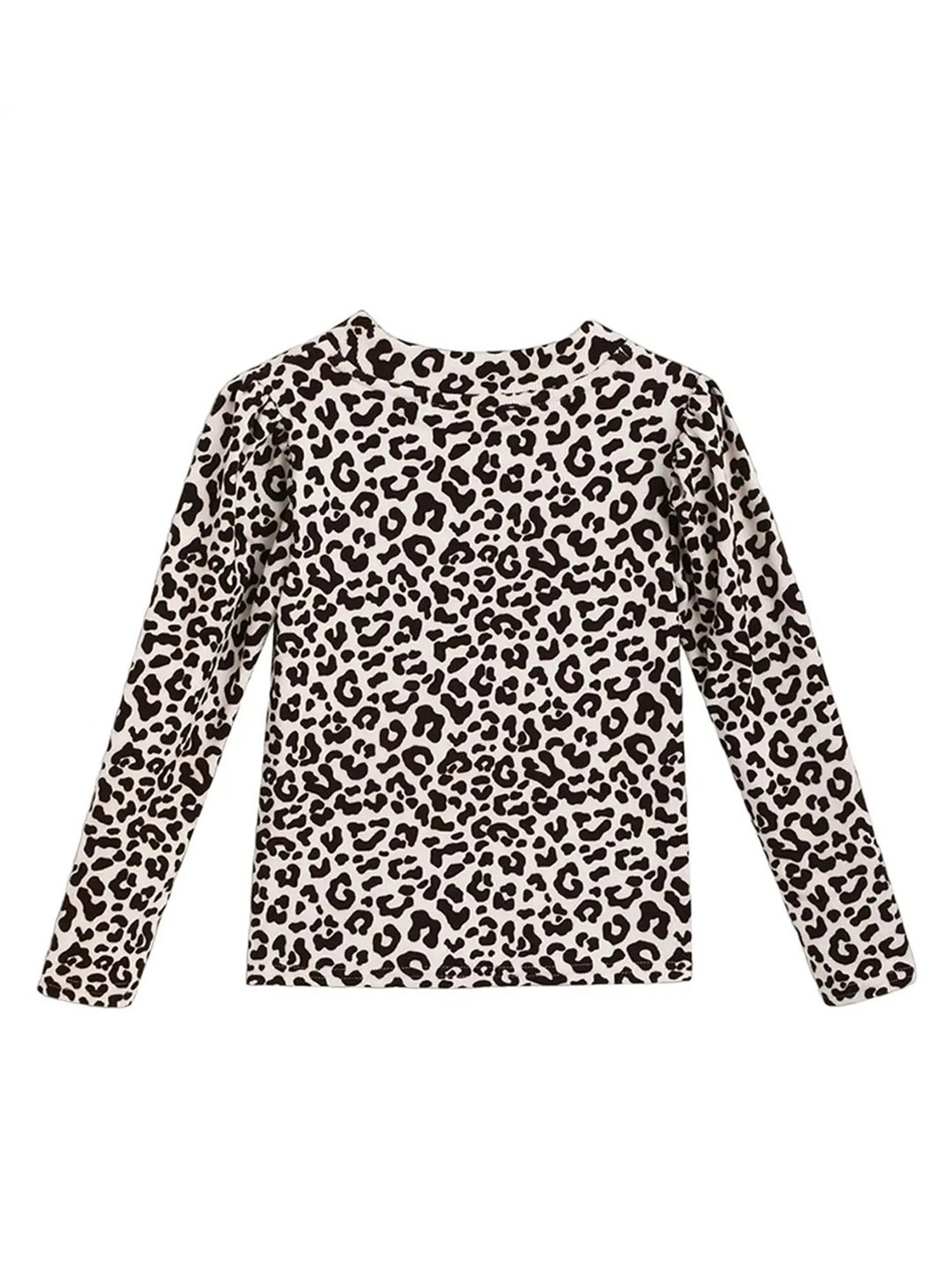 Elle Kids White Printed  Top