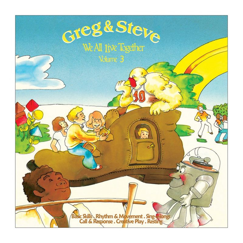 Creative Teaching Press Greg & Steve: We All Live Together CD Set