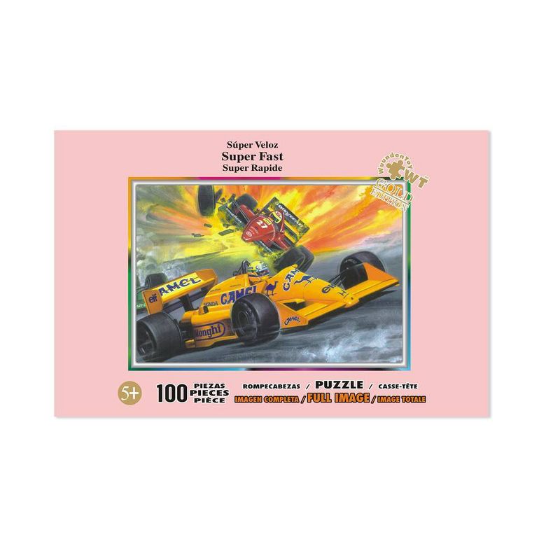 Wuundentoy Gold Edition: Super Fast Kids' Jigsaw Puzzle - 100pc