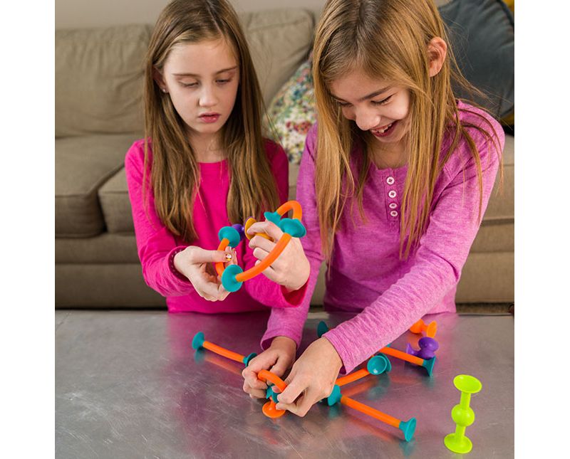  Fat Brain Toys Squigz Toobz FA194-1