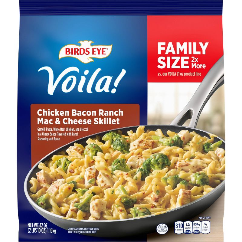 Birds Eye Voila! Frozen Chicken Bacon Ranch Mac & Cheese - 42oz