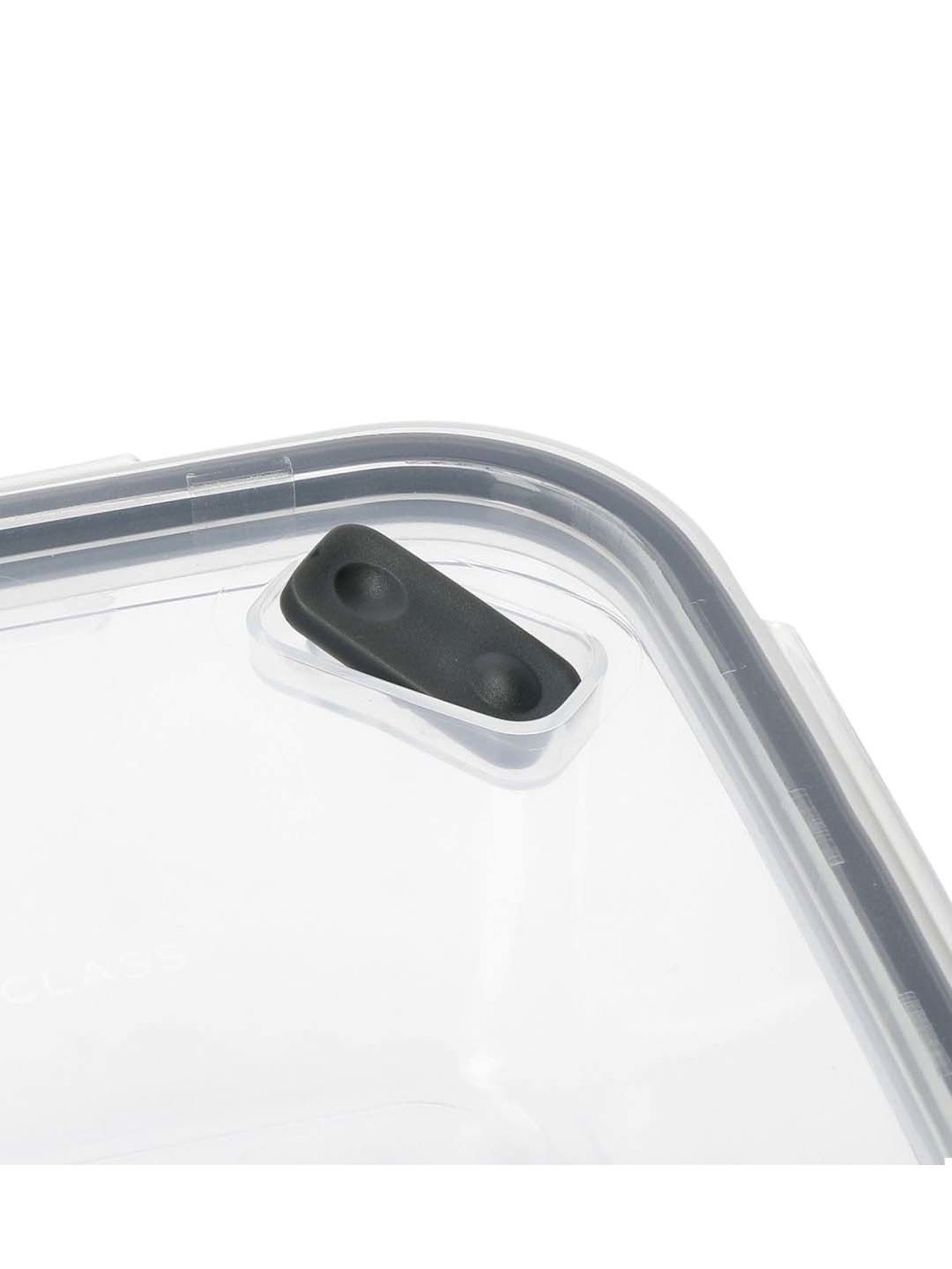 MasterClass Transparent Plastic Rectangular Food Storage Container (0.8 L)