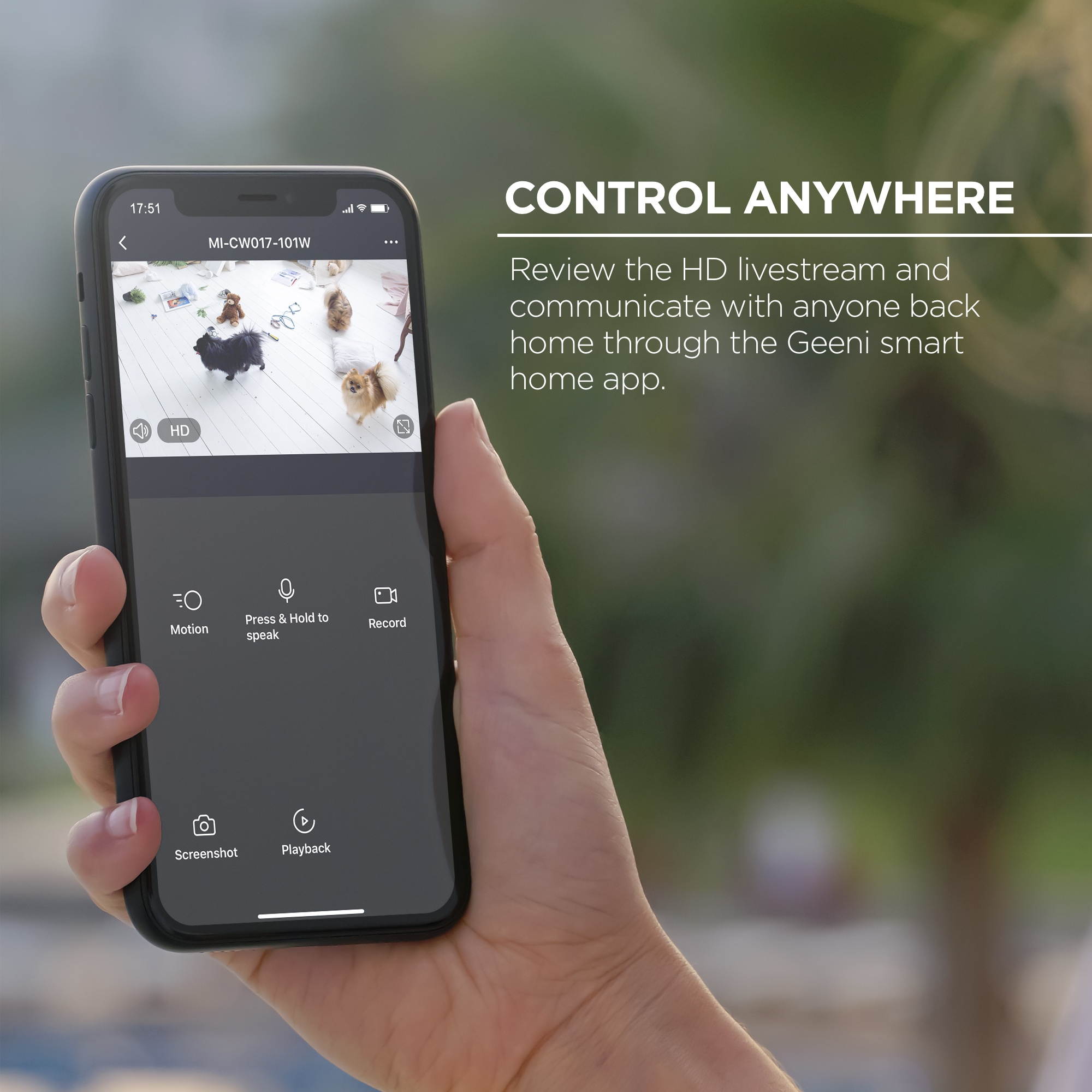 1080p HD Smart Wi-Fi Security Camera ( 2-Pack)