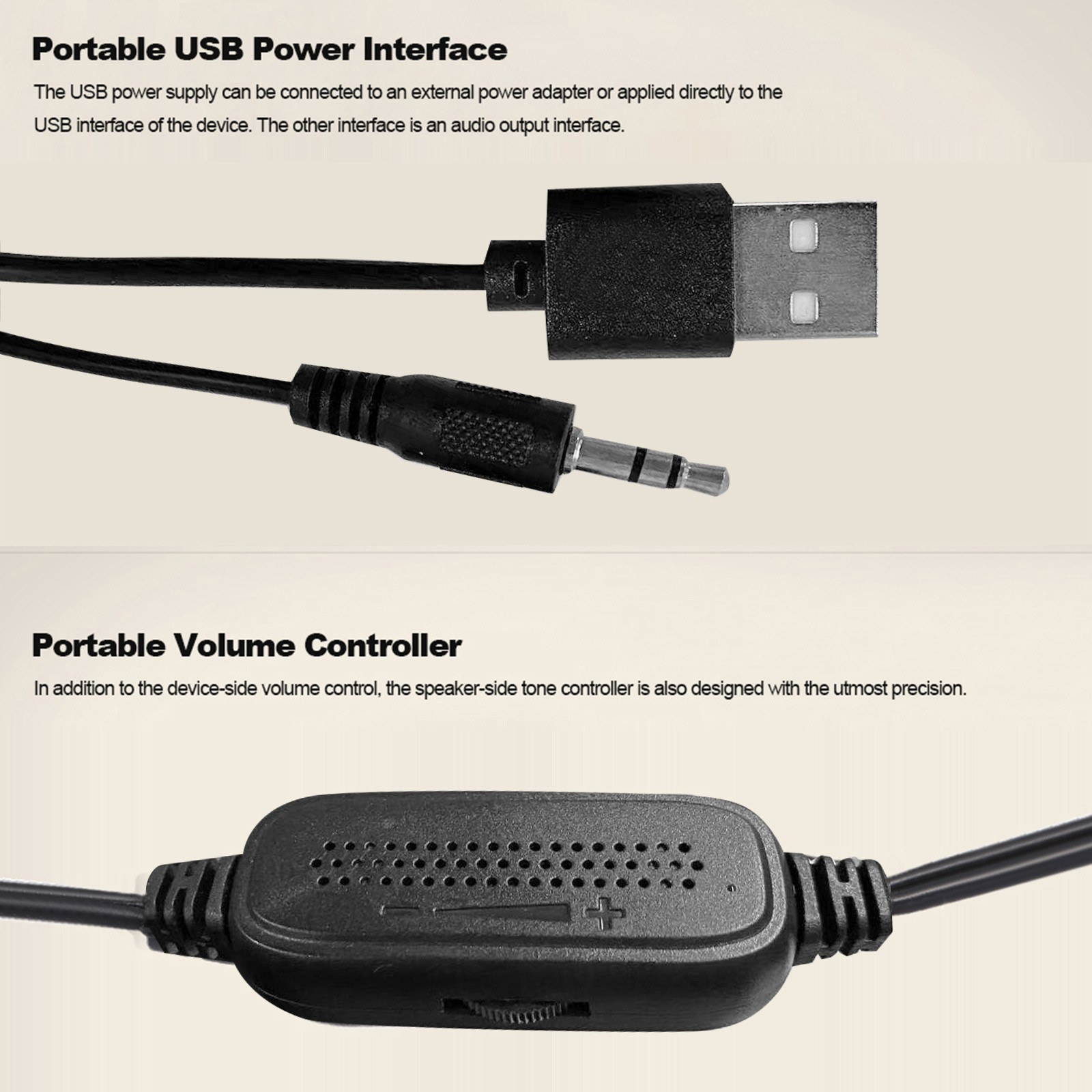 A1 Computer Speaker Portable Mini RGB Speaker USB Powered 3.5mm Wired Sound Box 6W Subwoofer Volume Control