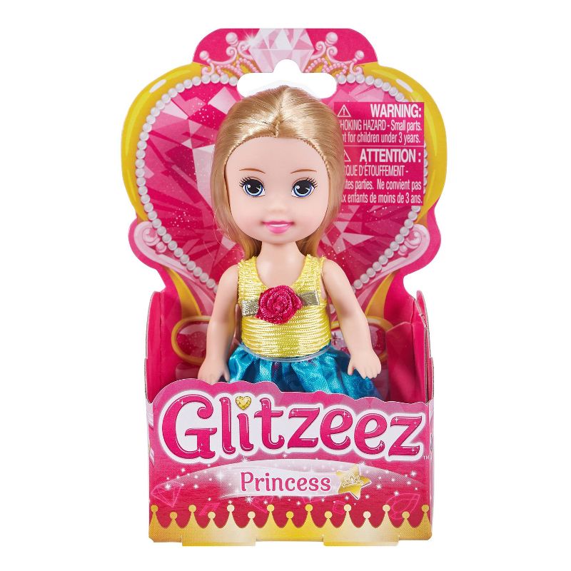Zuru Glitzee Doll 4.5" Princess Fashion Doll