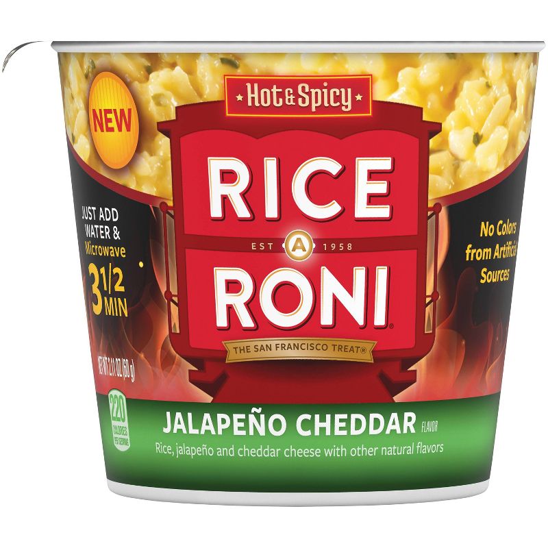Rice O Roni Jalapeno Cheddar Cup - 2.1oz