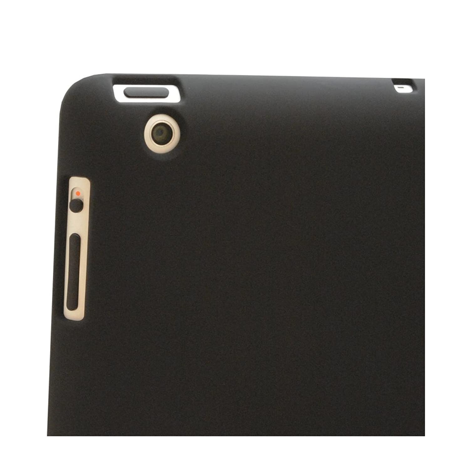 KHOMO - iPad 2 3 and 4 Generation Case - DUAL Series - Super Slim Black Cover with Rubberized back and Smart Auto Wake Sleep Feature for Apple iPad 2, 3rd and 4th.