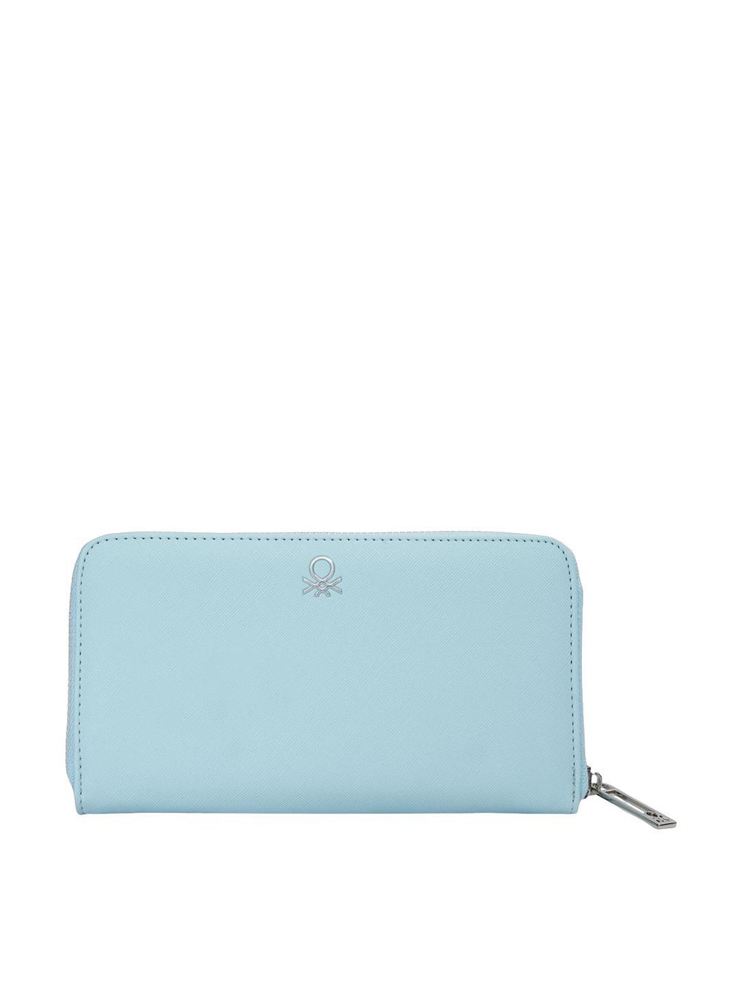 United Colors of Benetton Lili Light Blue Printed Wallet