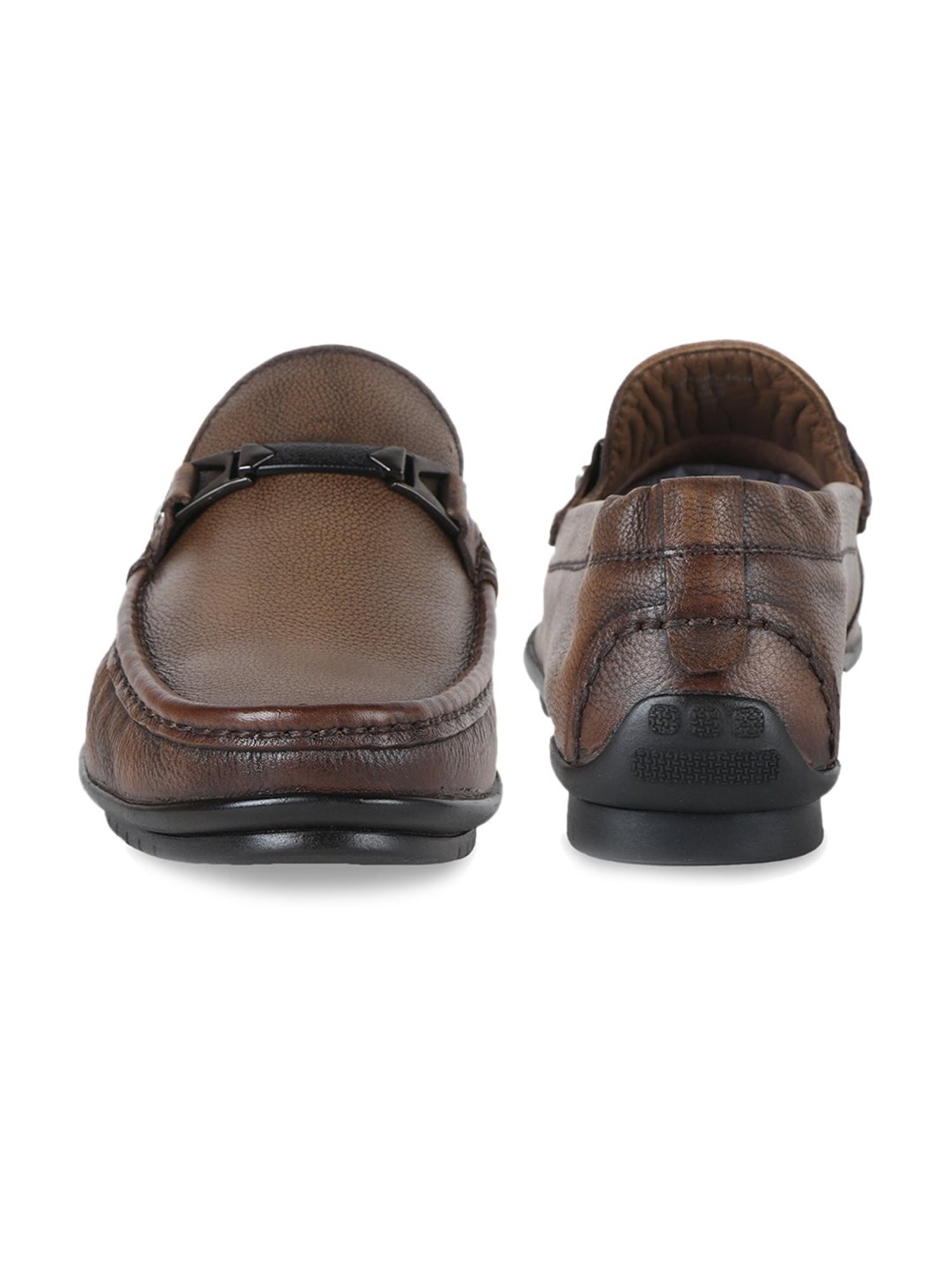 ID Men's Brown Casual Loafers