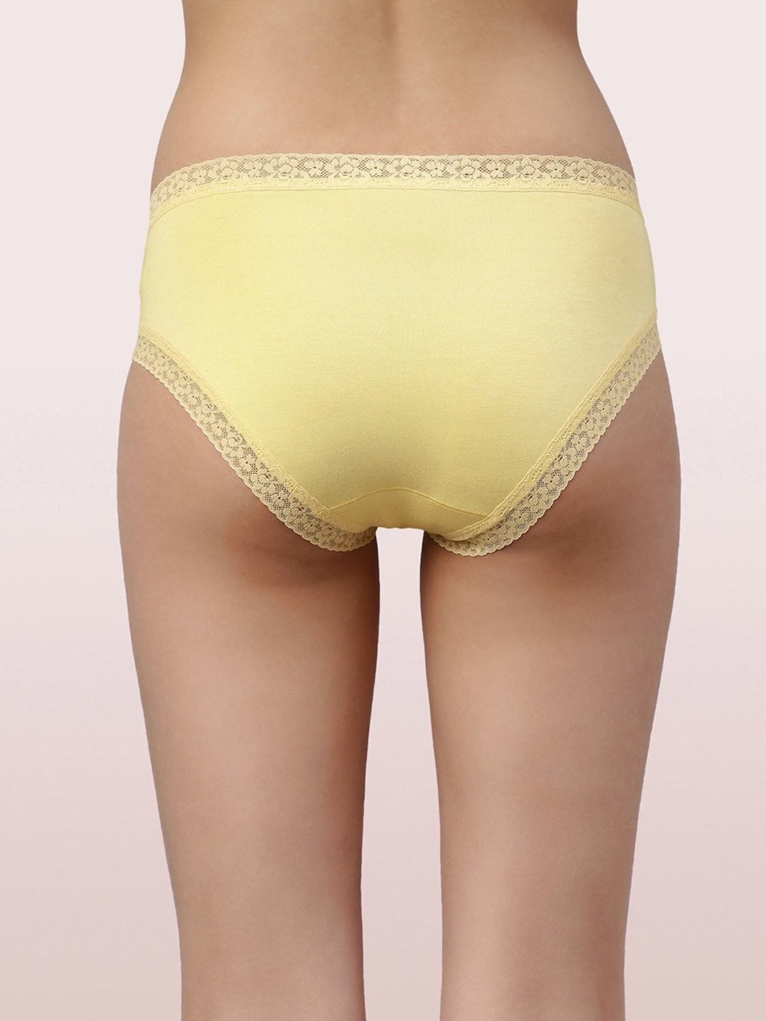 Enamor Lacey Modal Antimicrobial & Stain Release Finish Hipster Panty-Pack Of 2  (Assorted Colors)