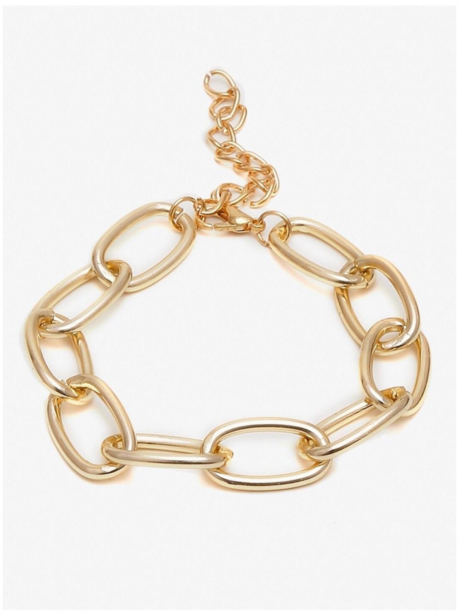 YouBella Women Gold-Toned Gold-Plated Flexible fit Bracelet - Set of 4