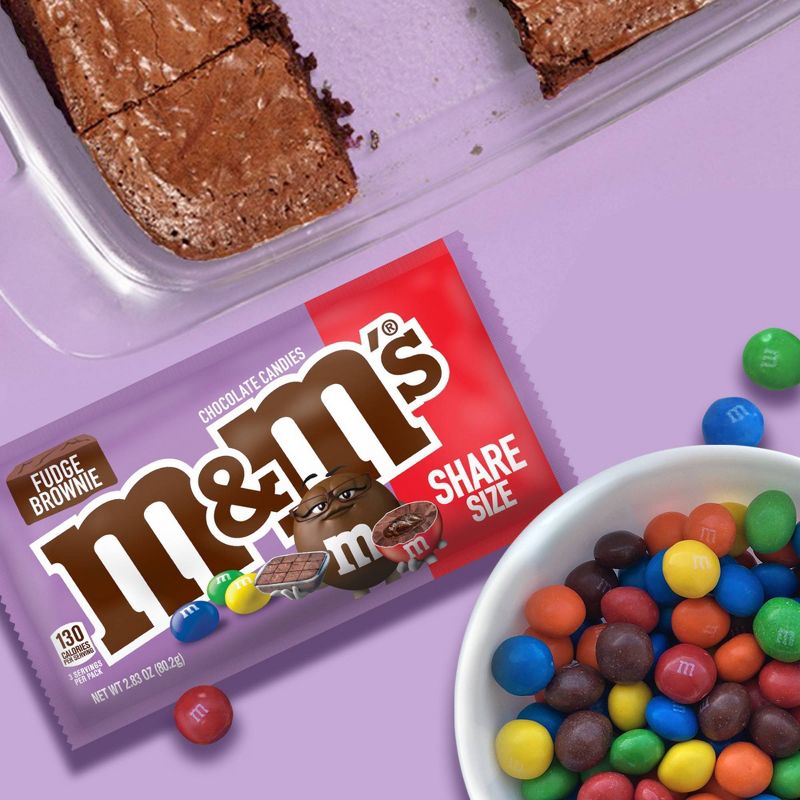 M&M's Fudge Brownie Share Size - 2.83oz
