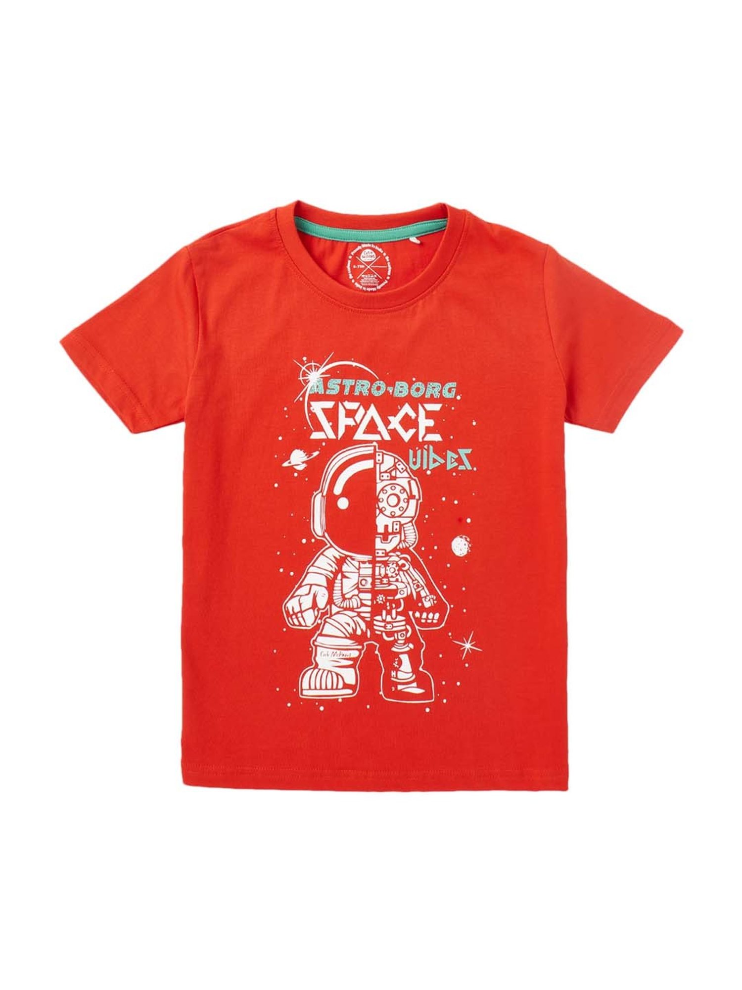 Cub McPaws Boys Multicolor Cotton Printed T-Shirt (Pack of 3)