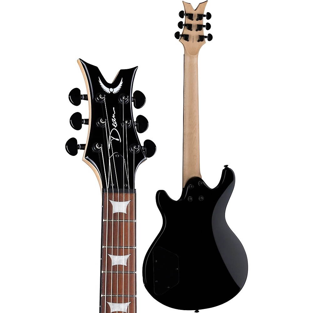 Dean Icon X Flame Top Electric Guitar Charcoal Burst