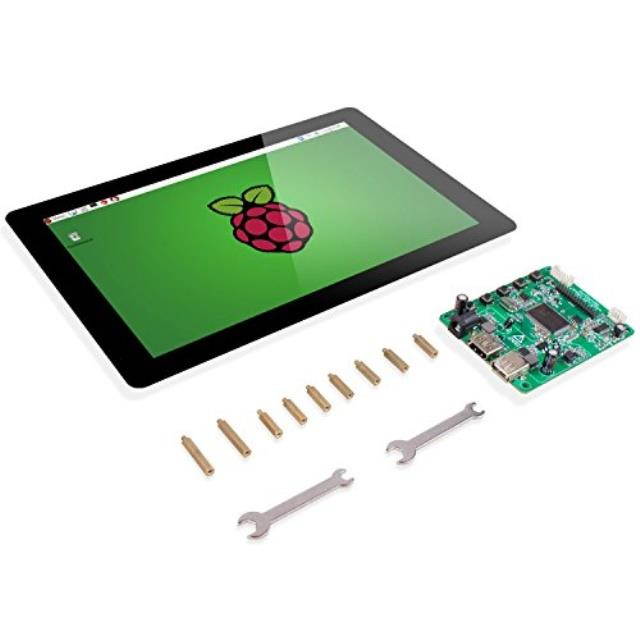 raspberry pi 10 inch touch screen  sunfounder 10.1" hdmi 1280x800 ips lcd touchscreen for rpi 3 model b+ 3b 2b lattepanda beagle bone