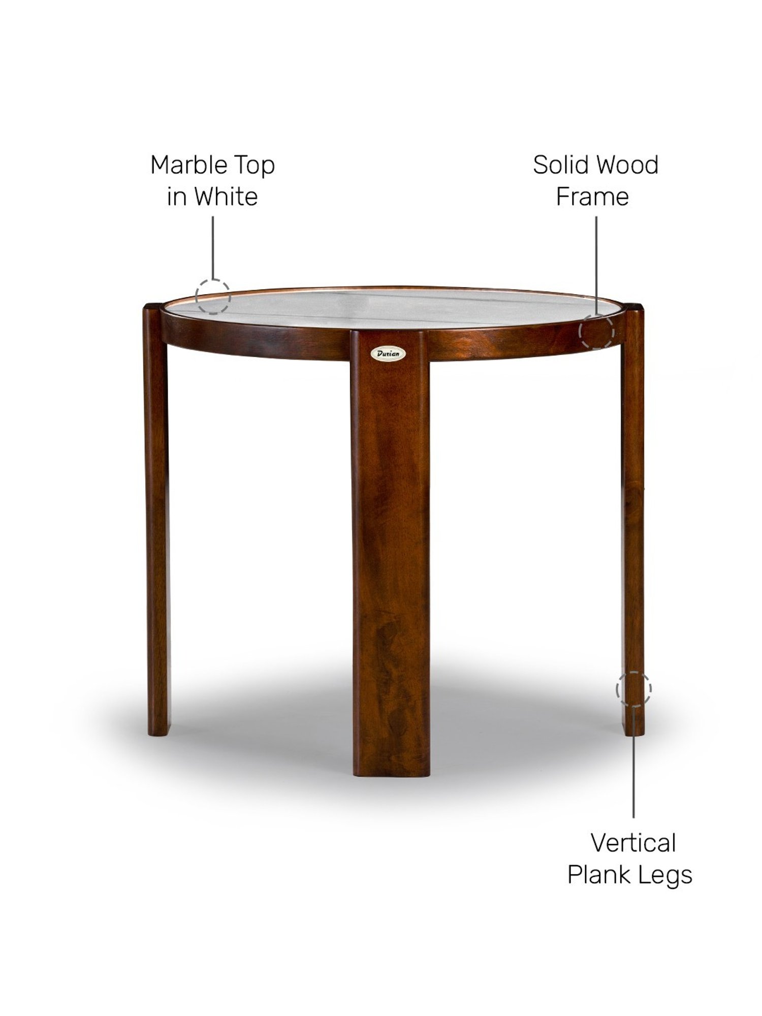 Durian Orleans Brown MDF Side & End Tables