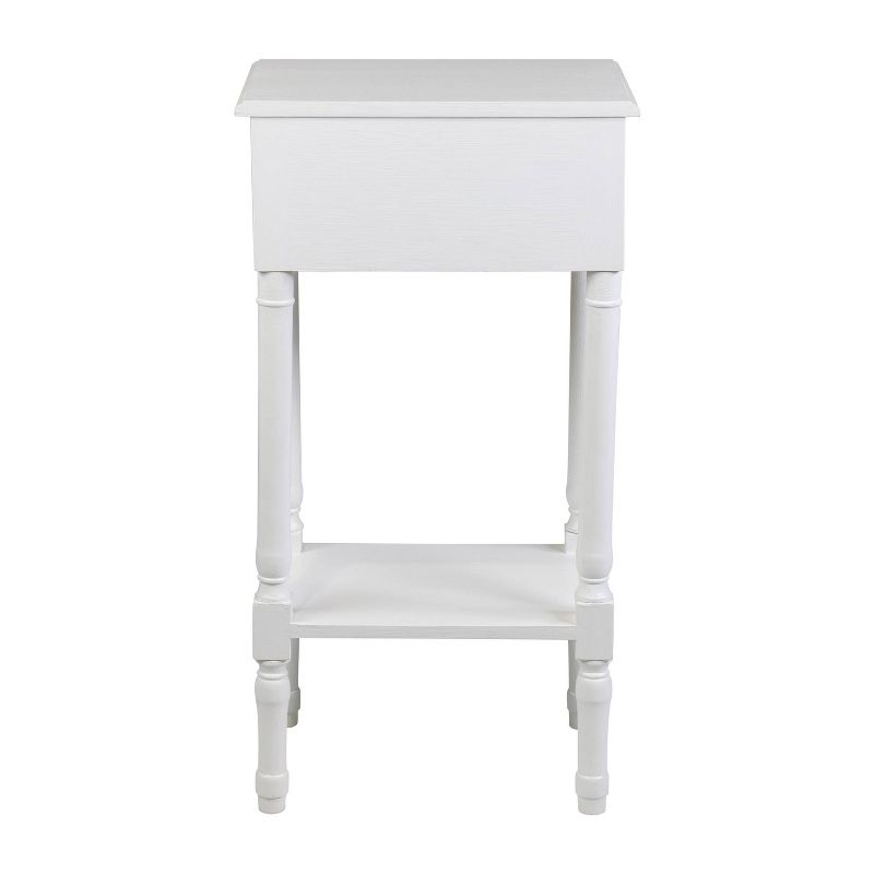Lilith Side Table White - East At Main