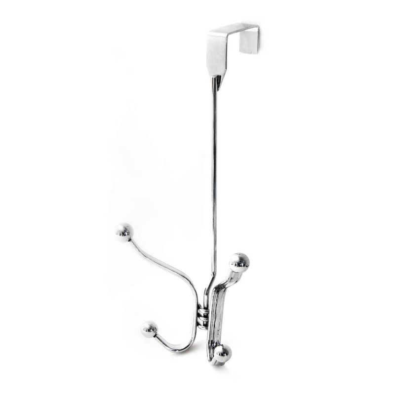 Tango Over the Door Double Hook Chrome - Splash Home