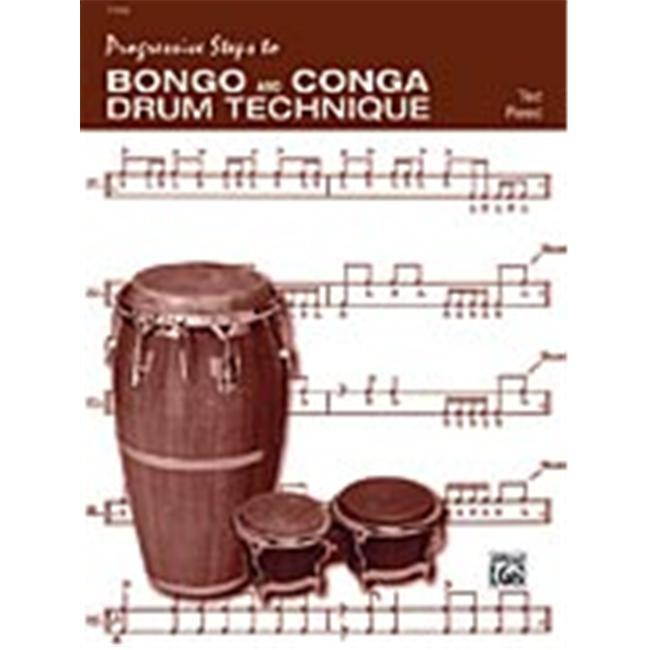 Alfred Publishing 00-17316 Progressive Steps to Bongo and Conga Drum Technique