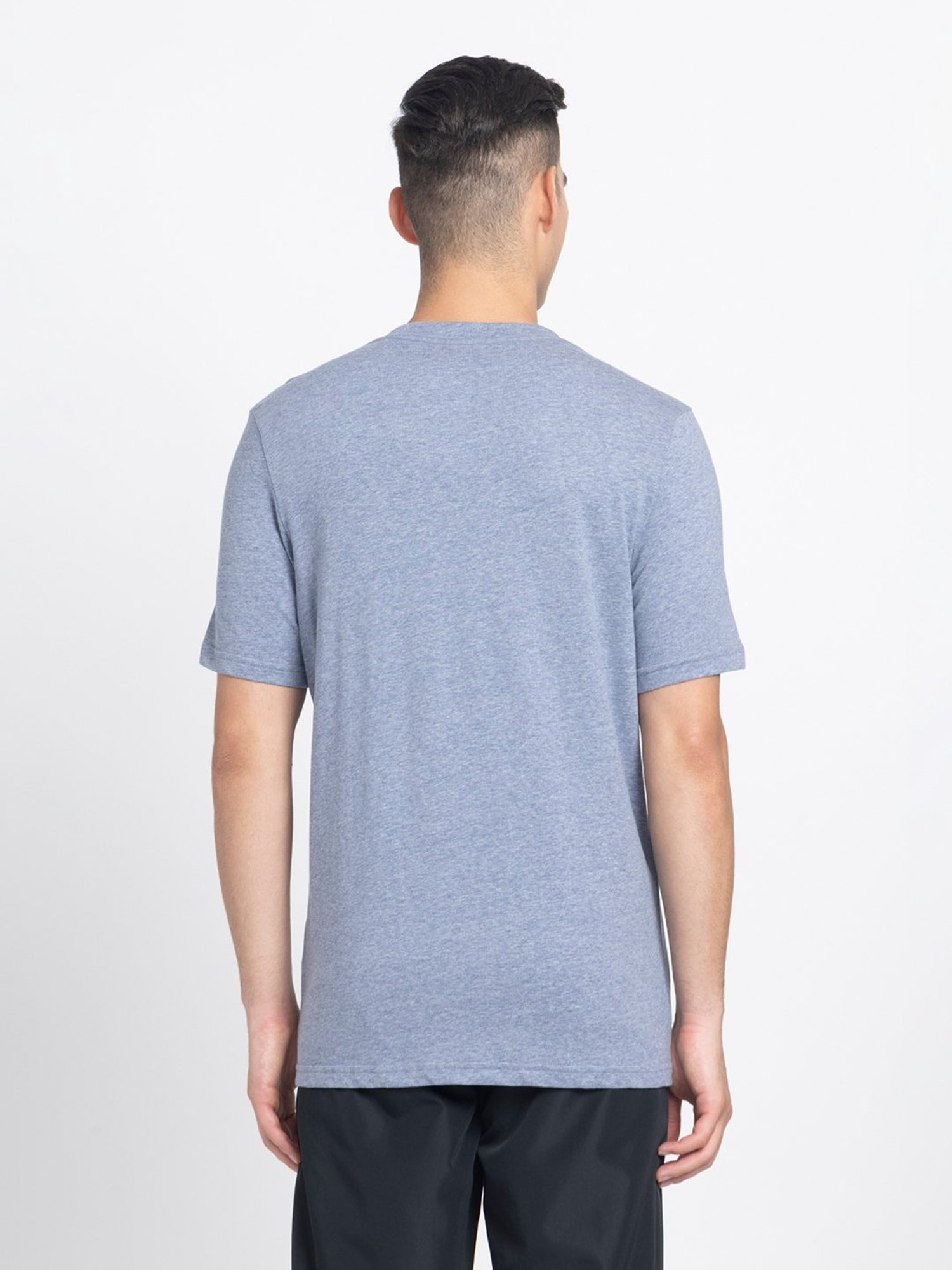 Columbia Black Regular Fit Sports T-Shirt