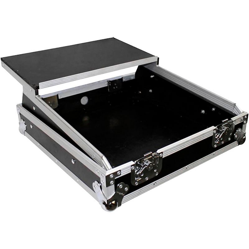 ProX 10U Top Mount 19" Slanted Mixer Case 10 RU Space Black