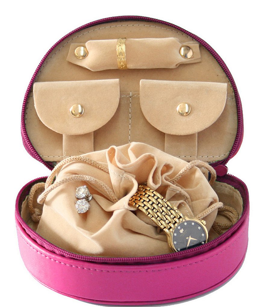 ROYCE New York Leather Mini Jewelry Case