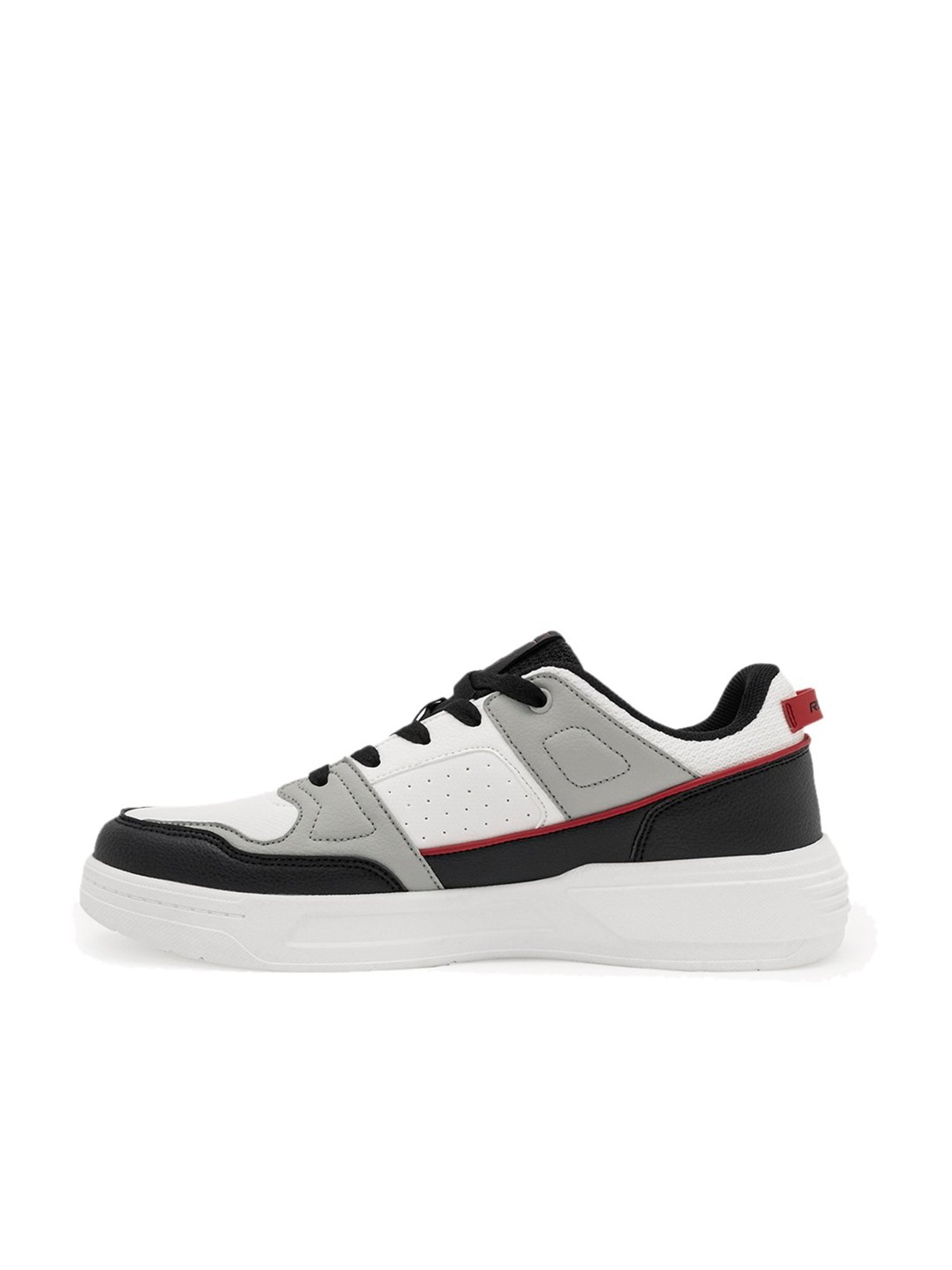 Red Tape Men's Hustle Series Black Casual Sneakers