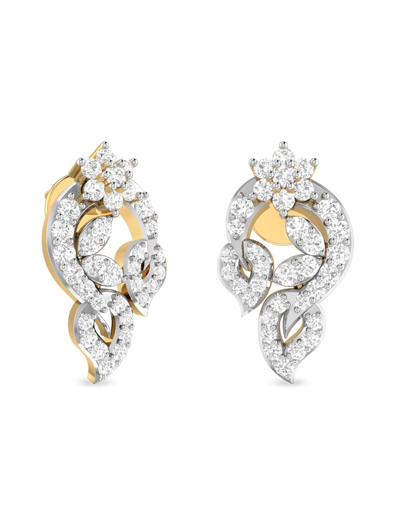 CKC Opulent Multi-Tiered Gold Jhumka Eardrops