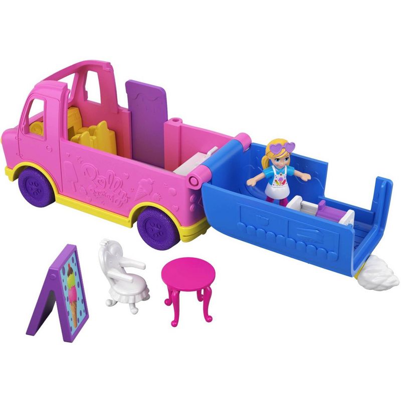 Polly Pocket Pollyville Ice Cream Truck