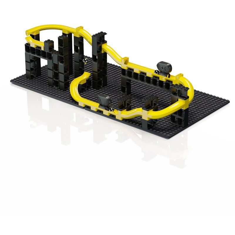 Hubelino Pi Advanced Marble Run - 70 Piece Gauss Cannon Action Set