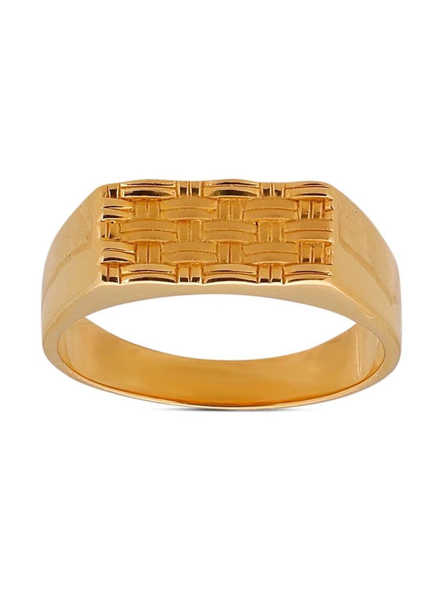 CKC Classic Casting: Plain Gold Gents Ring