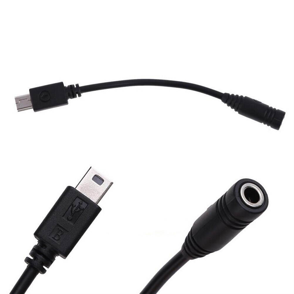 1pc Digital Camera Mini USB to 3.5mm Microphone Mic Adapter Transfer Cable Wire for GoPro Hero 3 3+ 4 Microphone Adapter Cable