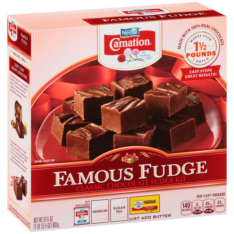 Carnation Famous Fudge Classic Chocolate Fudge Kit - 31.5oz