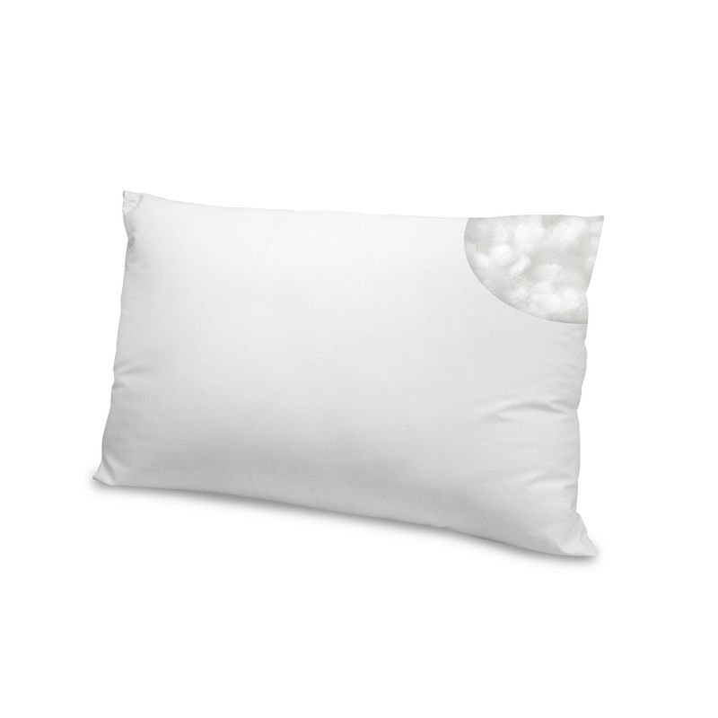 Downlite Soft White Goose Down Hypoallergenic Pillow &ndash; Perfect for Stomach Sleepers Standard
