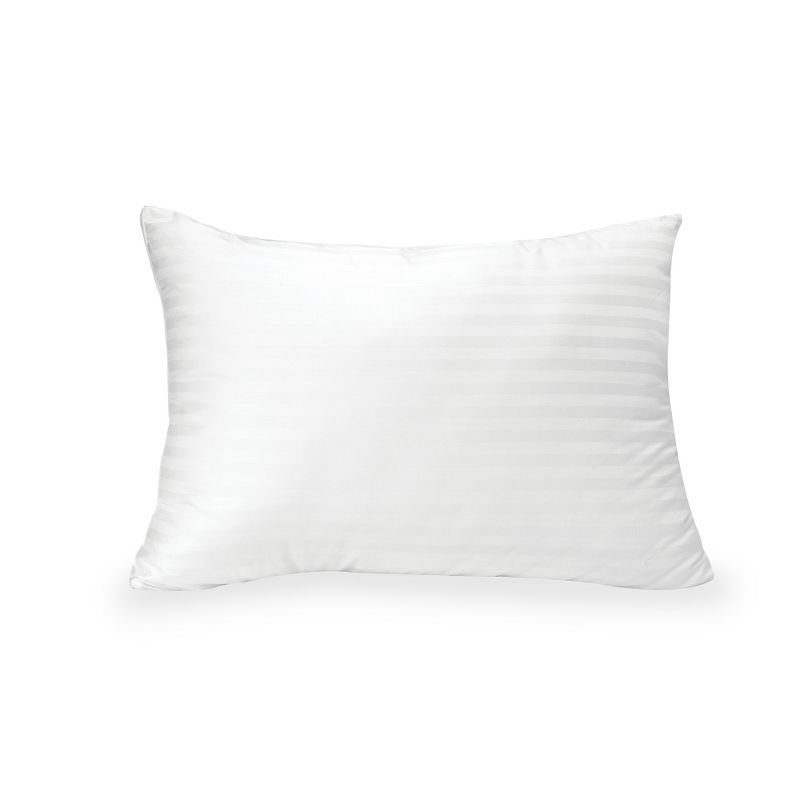 SensorPEDIC Down Alternative Bed Pillow with 300 Thread Count Cotton Cover