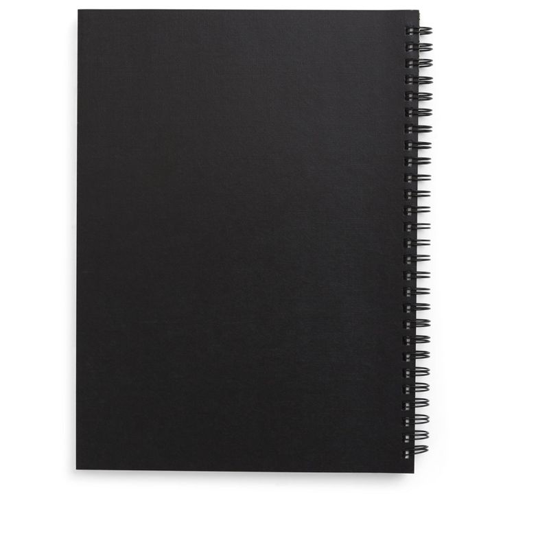 TRU RED Medium Soft Cover Meeting Notebook, Blk TR54988 