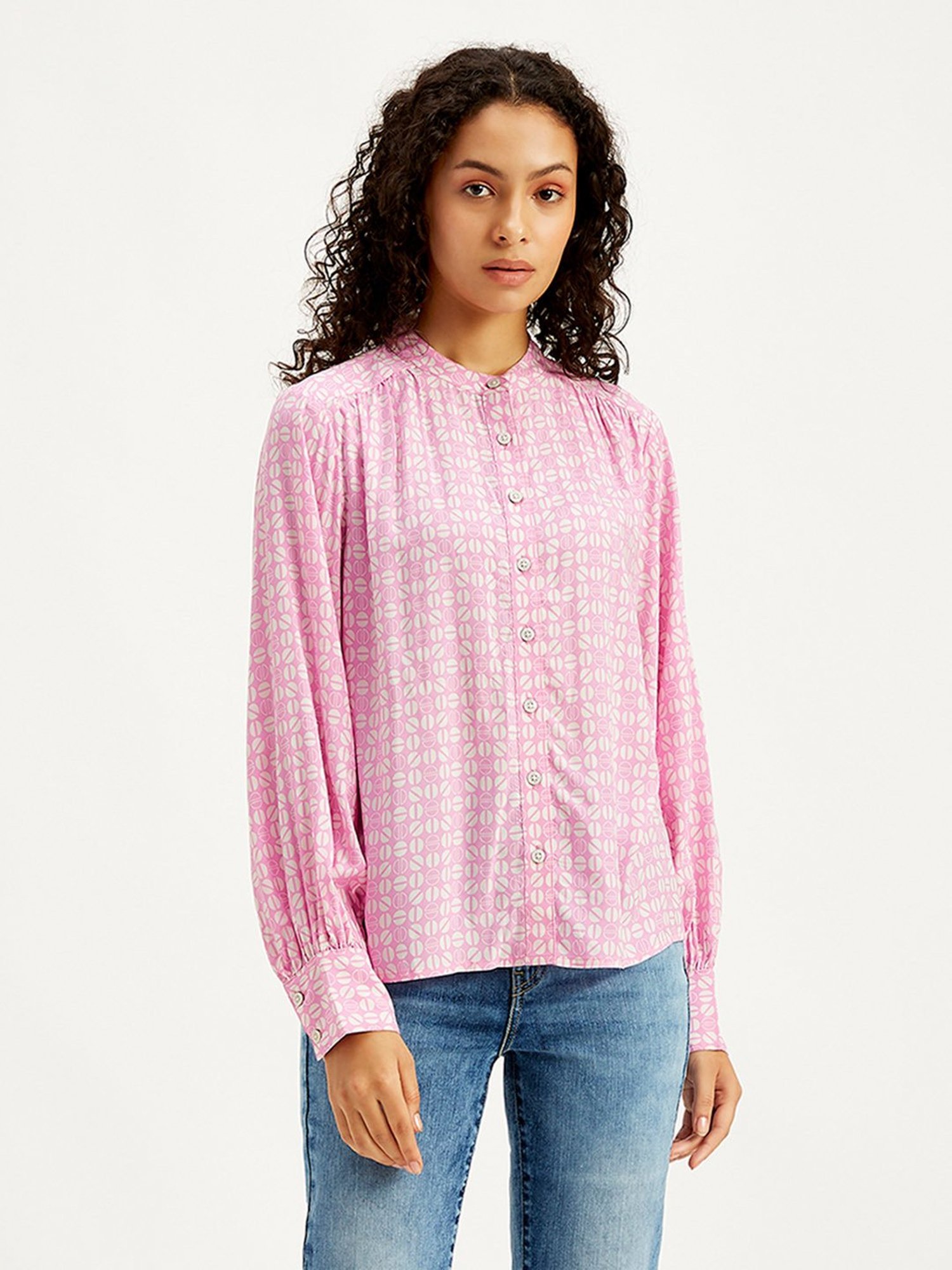Levi's Pink Printed Top