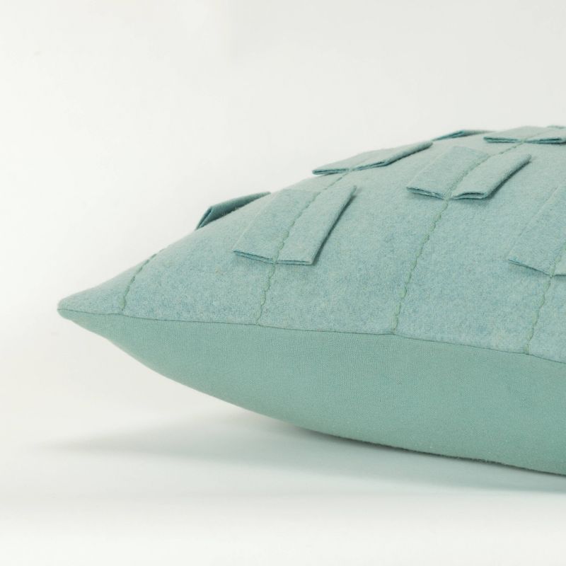 2pk Mina Victory Life Styles Solid Velvet Pillow Covers Brown - Nourison