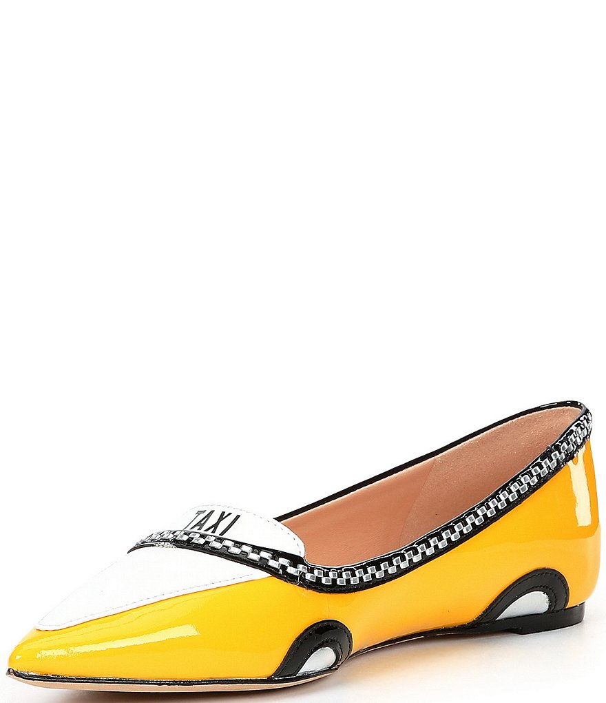kate spade new york Gogo Taxi Patent Leather Flats