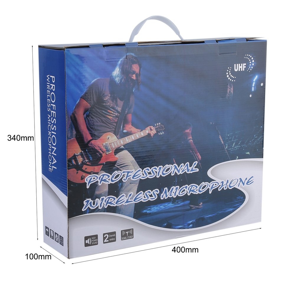 Headphone RADIGS RWM60U UHF Headset Wireless Microphone System,black