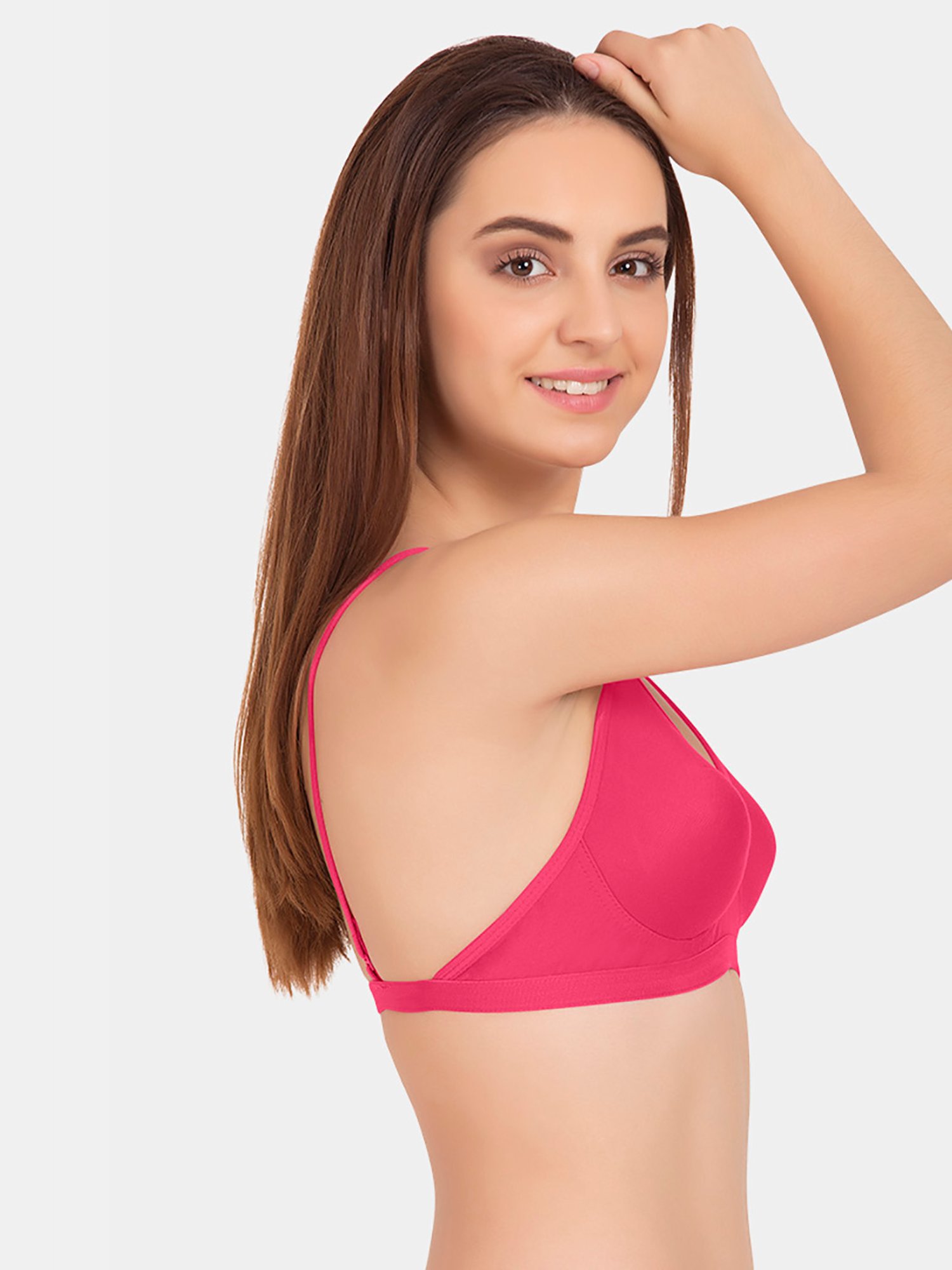 Tweens Dark Pink Non Wired Non Padded T-Shirt Bra