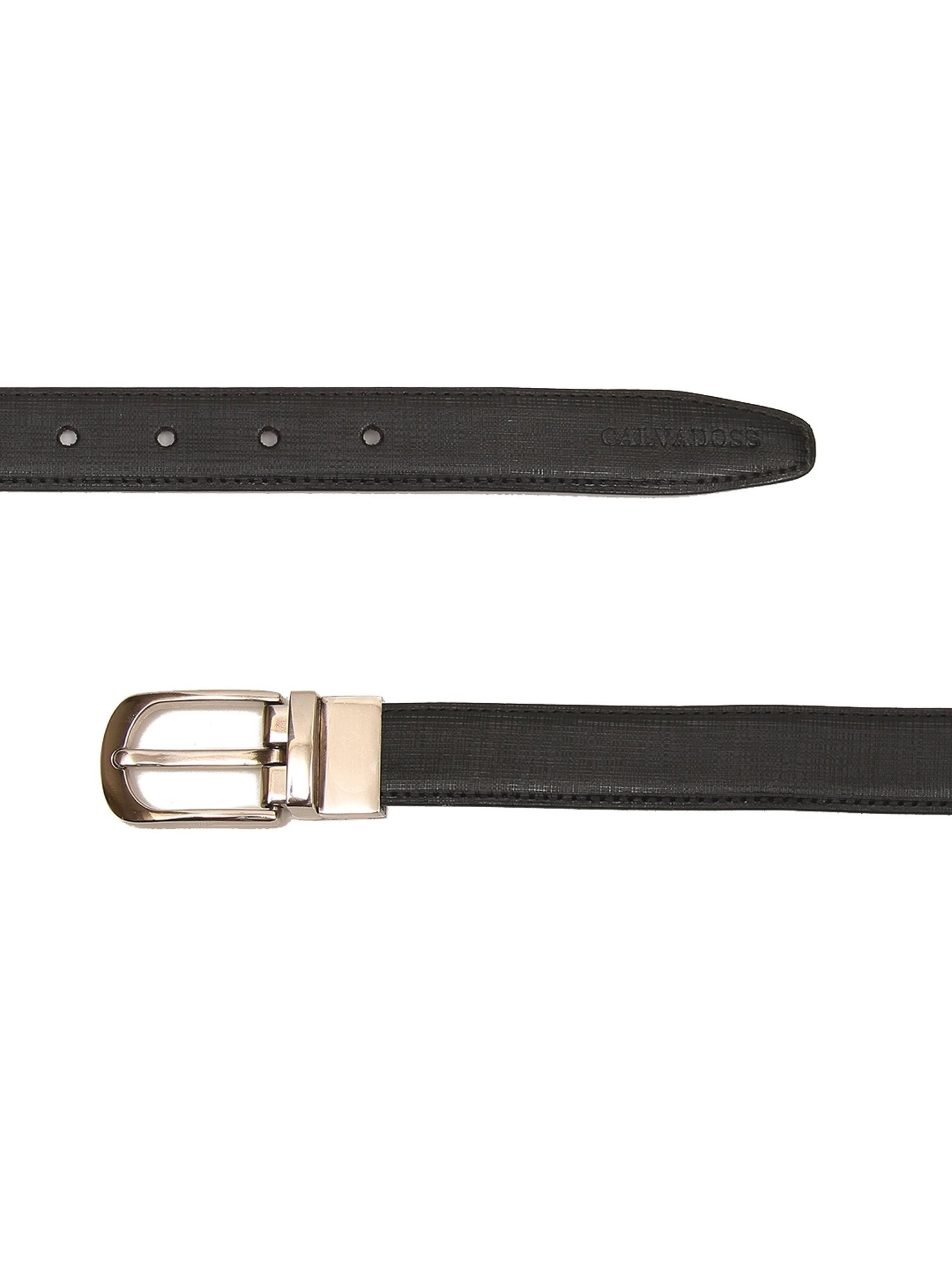 Calvadoss Black & Brown Reversible Belt for Women
