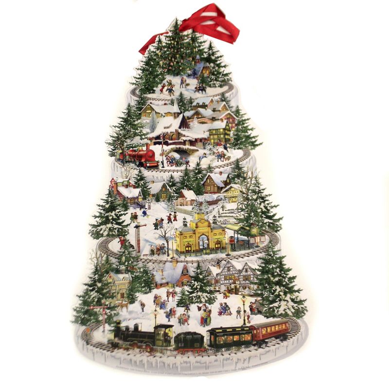 Christmas 23.5" Christmas Railway Advent Calendar  -  Advent Calendar