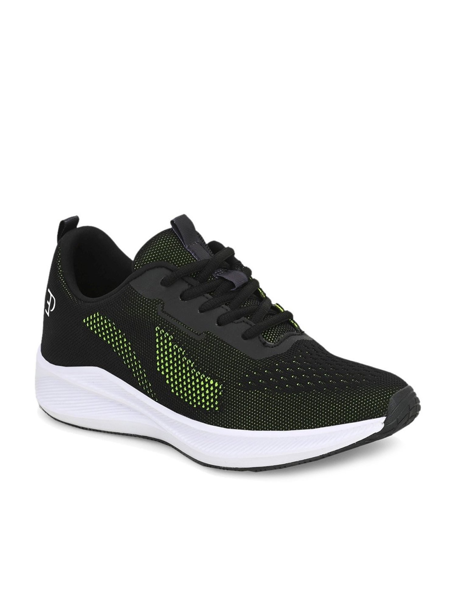 El Paso Men's Black Running Shoes